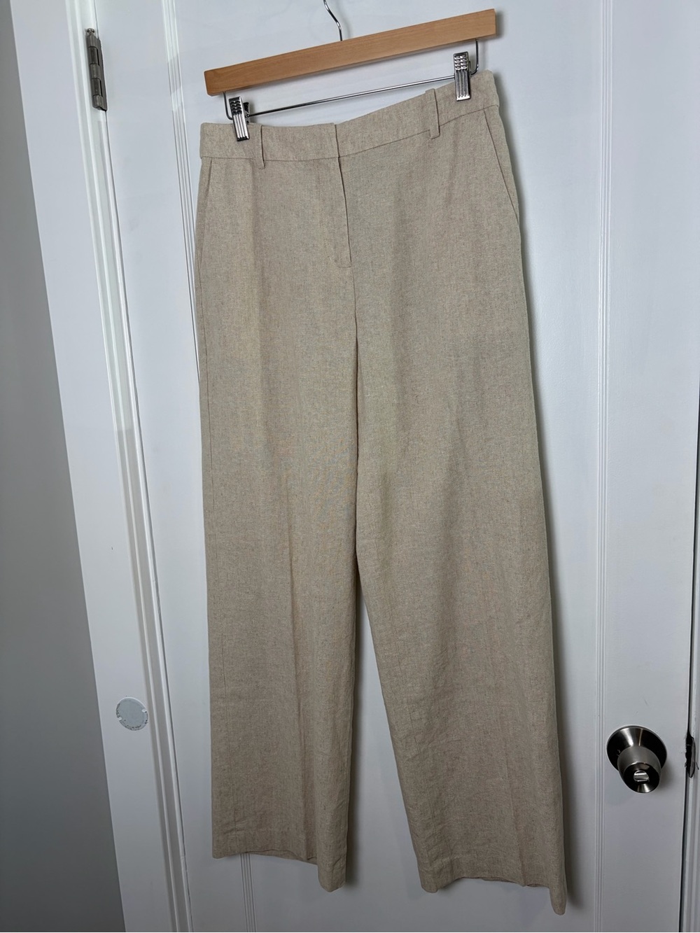 J crew Linen-blend Remy high-rise wide-leg pant - Picture 14 of 16